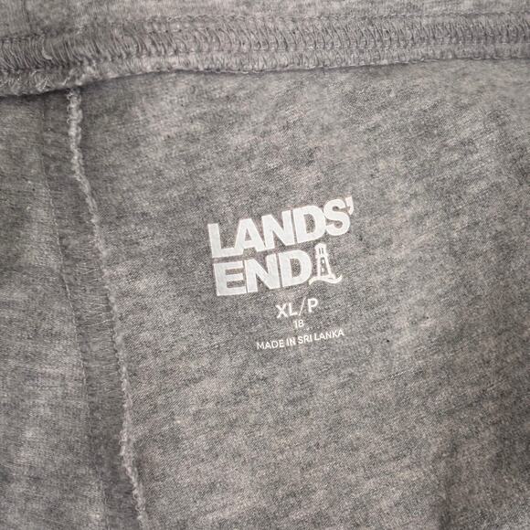 Lands End Starfish Straight‎ Sweatpants XL Petite Stretch Comfy Yoga Lounge Cozy - Picture 8 of 12
